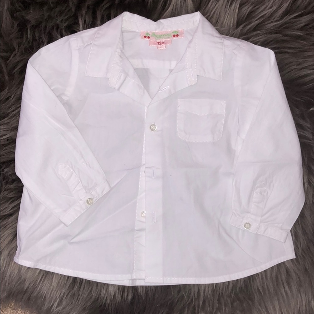 Bonpoint 12months white cotton